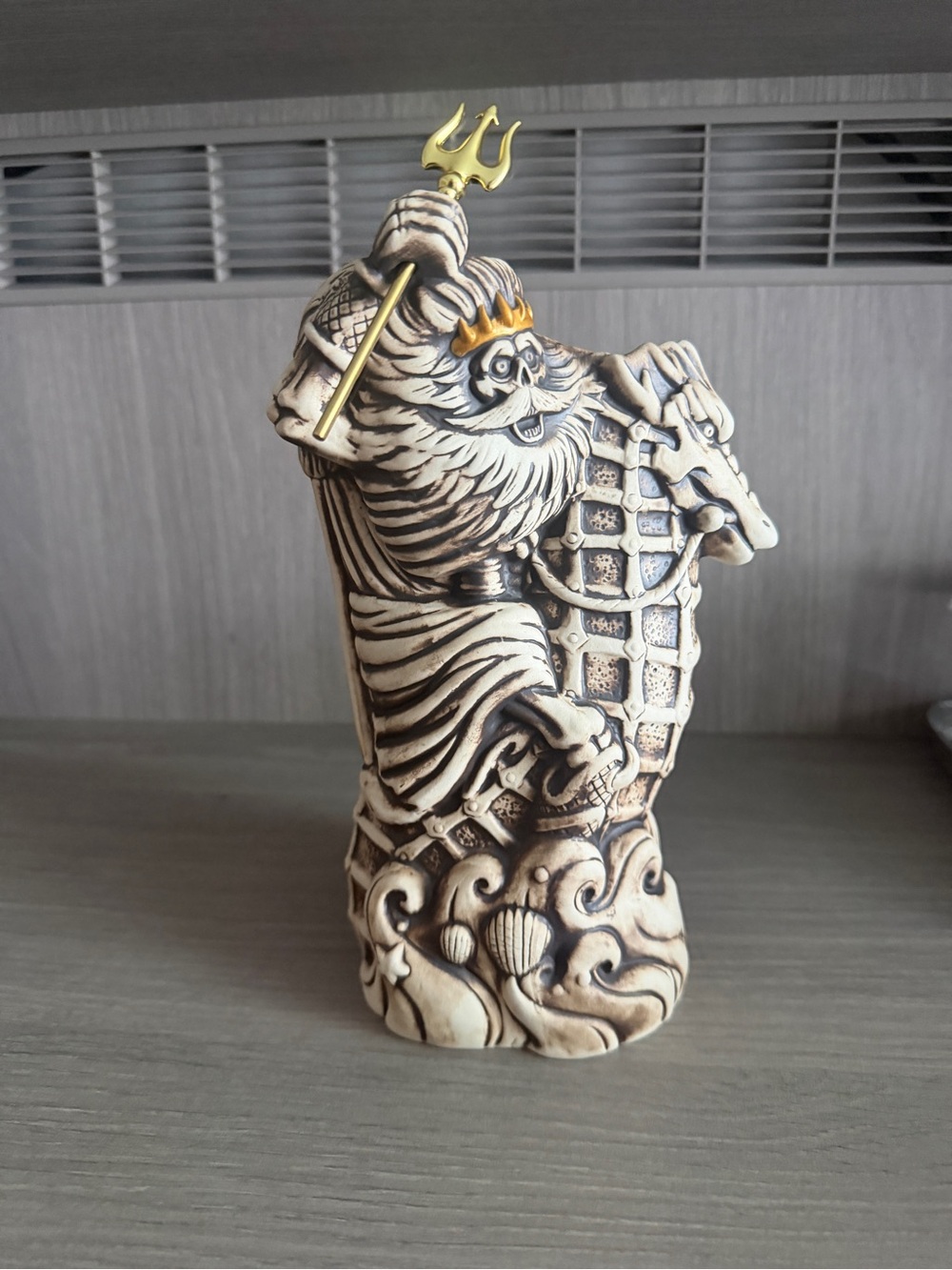 1st Edition Disney Cruise Line Destiny Haunted Mansion Parlor Poseidon Tiki Mug